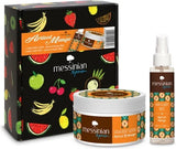 Messinian Spa Promo Apricot Mango Sugar Body Scrub 250ml & Hair & Body Mist 100ml