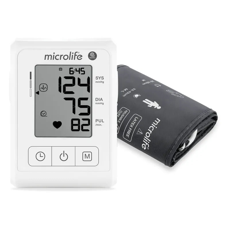 Microlife B1 Classic Ηλεκτρονικό Πιεσόμετρο Μπράτσου - Εμπρόσθια Όψη