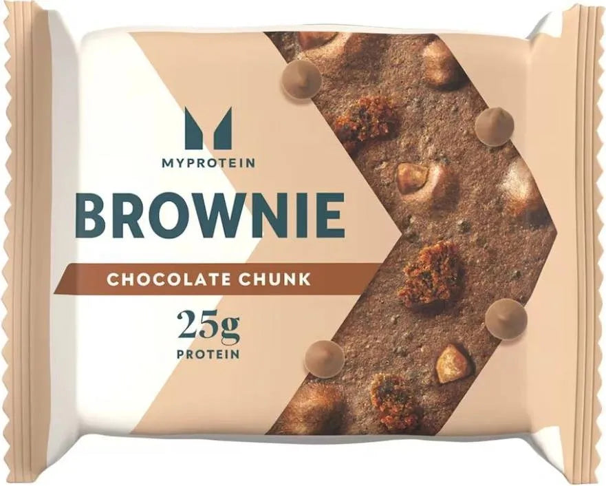 MyProtein Protein Brownie Chocolate Chunk – Πρωτεϊνικό Μπράουνι με Κομμάτια Σοκολάτας και 25g Πρωτεΐνης