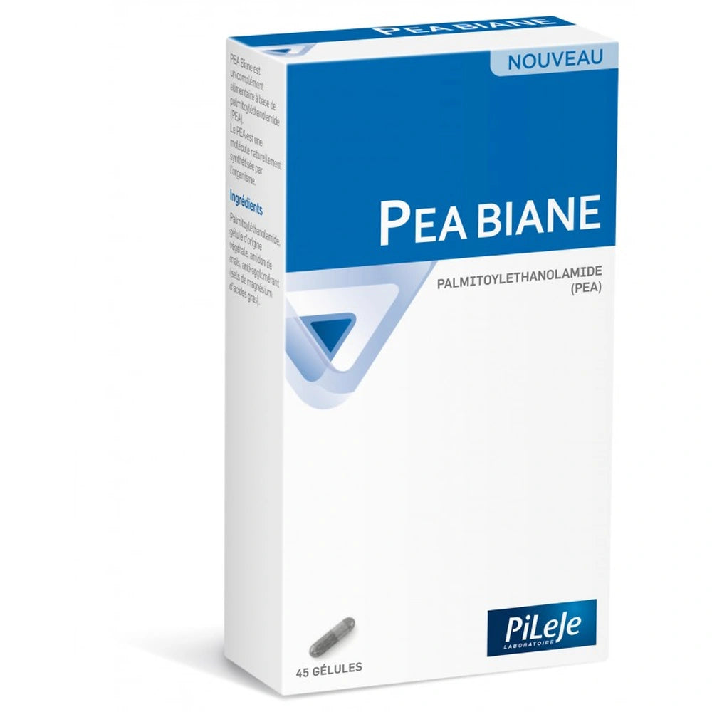 Pea Biane 45 Capsules PiLeJe – Συμπλήρωμα με Palmitoylethanolamide (PEA) για Νευρική Ισορροπία και Ανακούφιση από Ενοχλήσεις