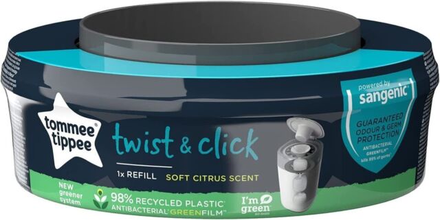 Tommee Tippee Ανταλλακτική Σακούλα Κάδου για Πάνες Twist and Click