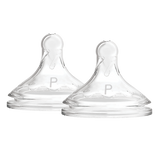 Dr Brown's Natural Flow Θηλή Σιλικόνης 0m+ Επίπεδο Πρόωρα Φαρ Θηλές από Σιλικόνη για 0+ μηνών 2τμχ