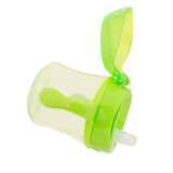 Dr Brown's Κύπελλο με Καπάκι & Λαβές Λαχανί 180ml, 6m+