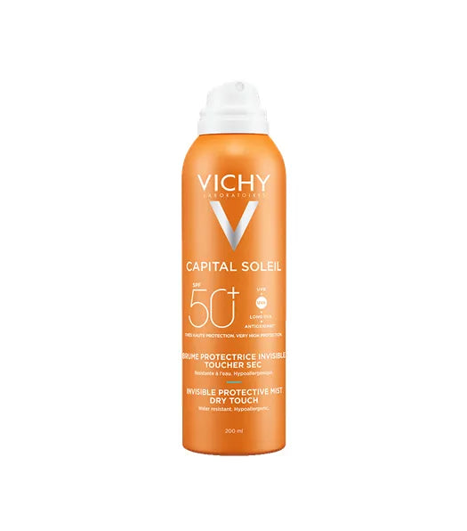Αντηλιακό spray mist Vichy Capital Soleil SPF50+ Dry Touch για υψηλή προστασία
