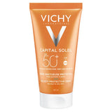 Vichy Capital Soleil Αντηλιακή Κρέμα Με Βελούδινη Υφή SPF50+ 50ml