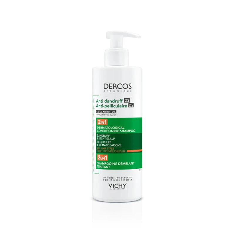 Vichy Dercos Anti-Dandruff DS 2in1 Shampoo & Conditioner 390ml