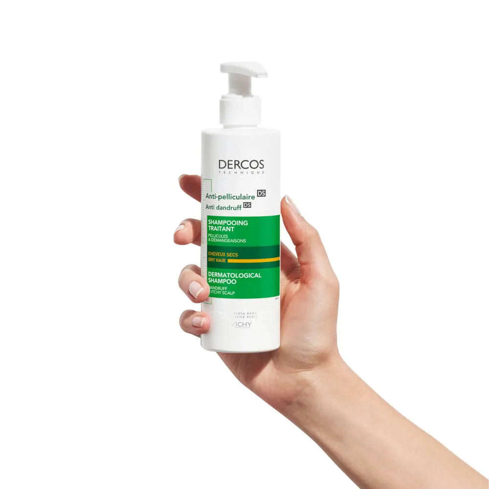 Vichy Dercos Σαμπουάν 390ml – Εικόνα σε χέρι