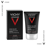 Vichy Homme Sensi Baume After Shave Balm – Εφαρμογή σε δέρμα