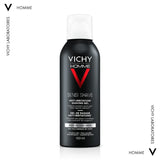 Vichy Homme Sensi Shave Αφρός Ξυρίσματος για Ευαίσθητη Επιδερμίδα 200ml