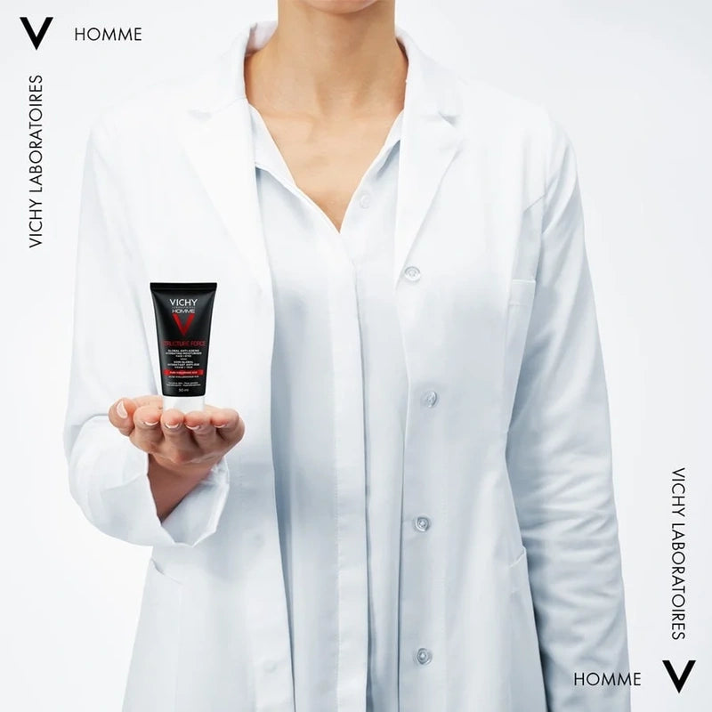 Vichy Homme Structure Force Αντιγηραντική Κρέμα Ενυδάτωσης – Ιατρική παρουσίαση