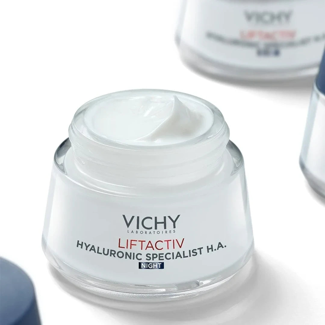 Vichy Liftactiv Hyaluronic Specialist H.A. – Κρέμα Νύχτας για Ενυδάτωση και Αναζωογόνηση