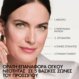 Vichy Neovadiol Longevity Cream - Ορατή επαναφορά όγκου σε 5 βασικές ζώνες του προσώπου