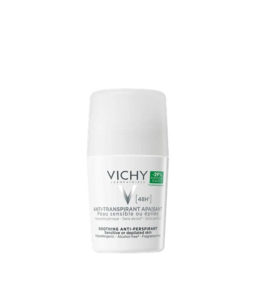 Vichy Soothing 48H Αποσμητικό Roll-On εμπρόσθια όψη