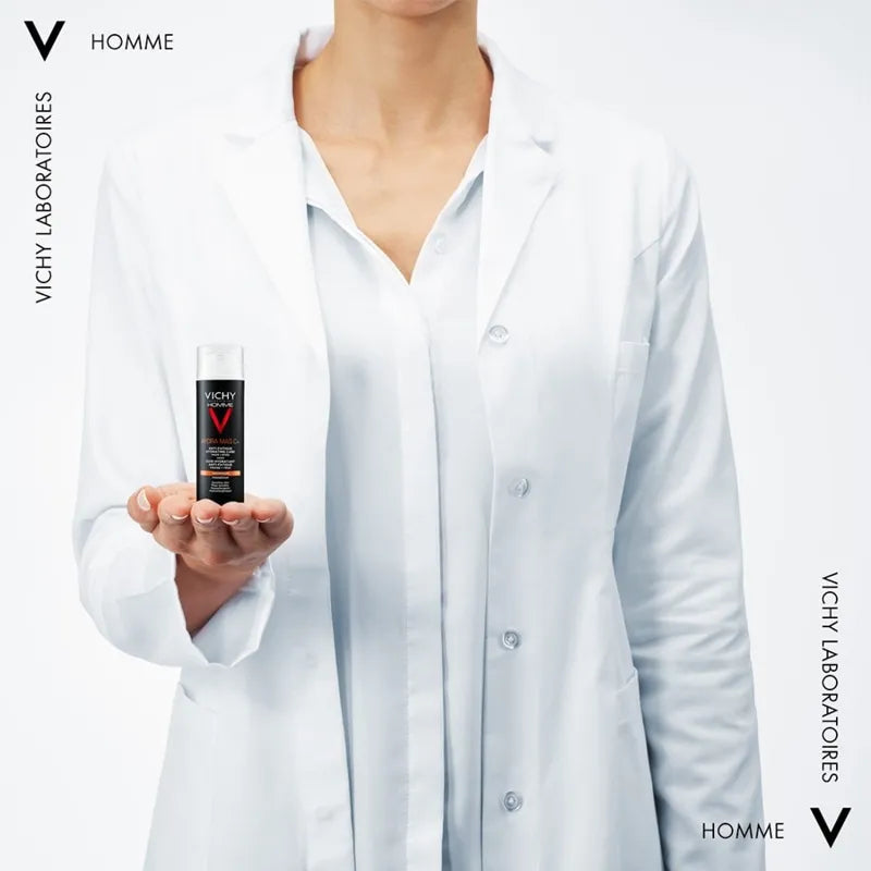 vichy homme hydra mag c+ παρουσίαση από δερματολόγο