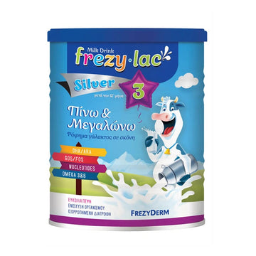 Frezyderm Frezylac Silver 3 Πίνω & Μεγαλώνω Γάλα σε Σκόνη από 12 μηνών 400gr