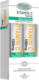 Power Health Vitamin C 1000mg With Beta Glucans Με Στέβια 2x20 Αναβράζοντα Δισκία