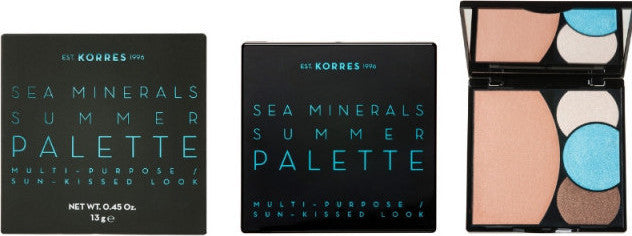Korres Sea Minerals Summer Palette Blue Waters 13g