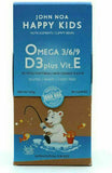 John Noa Happy Kids Omega 3/6/9 D3 Plus Κατάλληλο για Παιδιά 90 ζελεδάκια Πορτοκάλι