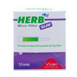 Herb Micro Filter Slim 12 Τεμάχια