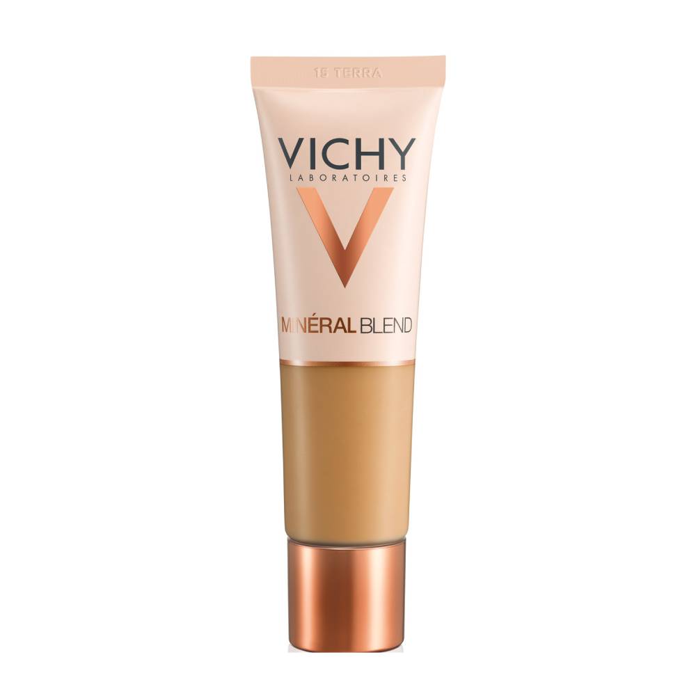 Vichy MineralBlend Ενυδατικό Foundation για Λαμπερή Επιδερμίδα 15 Terra 30ml
