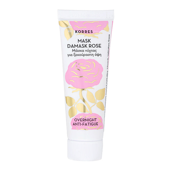 Korres Damask Rose Μάσκα Νυχτας Για Ξεκούραστη Όψη 18ml