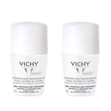 Vichy Déodorant Αποσμητικό Roll-On Για Ευαίσθητες Επιδερμίδες 2x50mL -50% Στο 2ο Προϊον