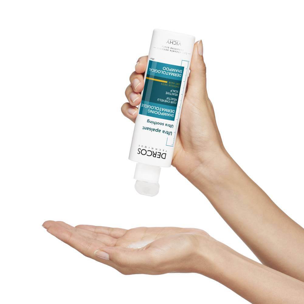 Vichy Dercos Σαμπουάν για Ευαίσθητο Τριχωτό & Ξηρά Μαλλιά 200mL - Παρουσίαση Χρήσης