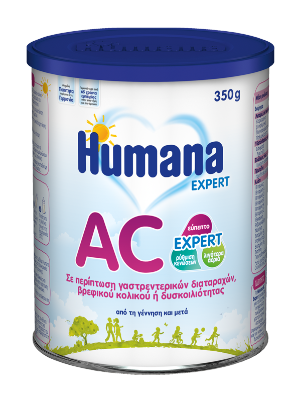 Humana AC Expert Anticolic Γάλα Σε Σκόνη Από Την Γέννηση 350gr