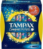 Tampax Compak Pearl Regular 18τμχ