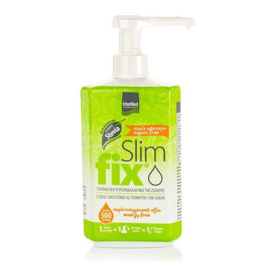 Intermed Slim Fix Γλυκαντικό Υγρό Εναλλακτικό Της Ζάχαρης 500ml