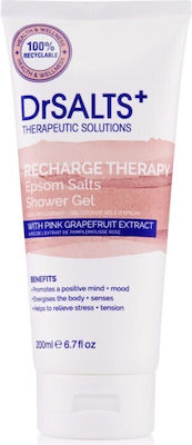 DrSALTS Recharge Therapy Αφρόλουτρο σε Gel Pink Grapefruit Extract 200ml