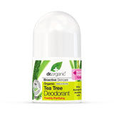 Dr. Organic Tea Tree Deodorant Αποσμητικό Με Βιολογικό Τεϊόδεντρο 50ml