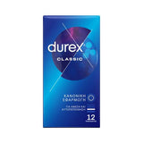 Durex Classic Προφυλακτικά 12 Τεμάχια