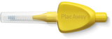 Plac Away Triple Action Μεσοδόντια Βουρτσάκια 0.7mm ISO 4 Σε Χρώμα Κίτρινο 6 Τεμάχια