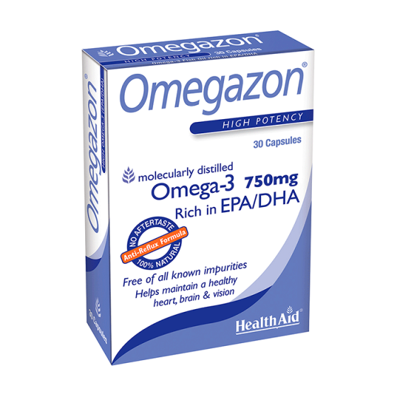 Health Aid Omegazon 750Mg 30Caps Blister