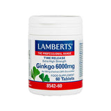 Lamberts Ginkgo Biloba 6000mg 60 ταμπλέτες