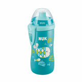 Nuk Junior Cup Chameleon Παγουράκι που Αλλάζει Χρώμα με Καπάκι Push-Pull 18m+ Μπλε Ψάρι, 300ml