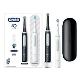 Oral-B iO Series 4 Duo Ηλεκτρική Οδοντόβουρτσα Matt Black & White