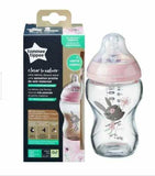 Tommee Tippee Closer To Nature Γυάλινο Μπιμπερό Με Θηλή Σιλικόνης Κατά Των Κολικών 0m+ 1 Τεμάχιο 250ml (42270610)