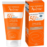 Avene Eau Thermale Spf50+ Tinted Cream For Dy Sensitive Skin 50ml Αντηλιακή Κρέμα Με Χρώμα