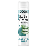 Gillette Satin Care Sensitive Skin Gel Ξυρίσματος με Αλόη για Ευαίσθητες Επιδερμίδες 200ml