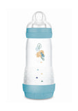 Mam Easy Start™ Πλαστικό Μπιμπερό Anti-Colic 4 Μηνών+ Μπλε 320ml (356SB)