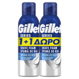 Gillette Series Αφρός Ξυρίσματος Conditionig 2x200ml Δώρο