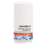 Macrovita Φυσικός Αποσμητικός Κρύσταλλος Roll-On Floral 50ml