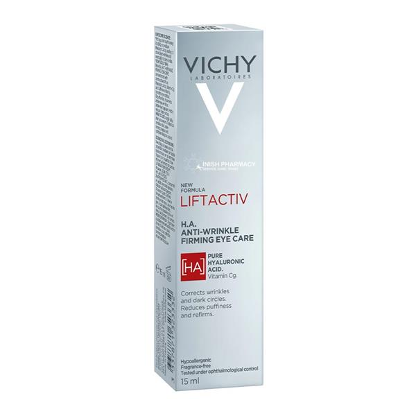 Vichy Liftactiv H.A.  Anti-wrinkle Firming Eye Care - Αντιγηραντική Κρέμα Ματιών 15mL