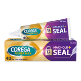 Corega Max Hold + Seal Στερεωτική Κρέμα Τεχνητής Οδοντοστοιχίας 40gr