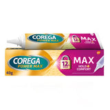 Corega Power Max Hold + Comfort Στερεωτική Κρέμα Οδοντοστοιχιών 40g