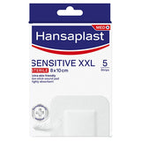 Hansaplast Αποστειρωμένα Αυτοκόλλητα Επιθέματα Med+ Sensitive XXL 8x10cm 5τμχ