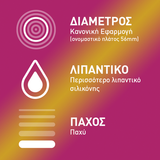 Durex Pleasuremax 6Τεμ