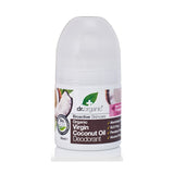 Dr. Organic Virgin Coconut Oil Deodorant Αποσμητικό Με Βιολογικό Έλαιο Καρύδας 50ml
